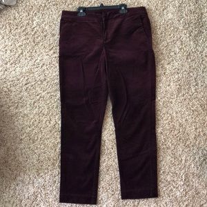 Cropped KFTK Corduroy pants